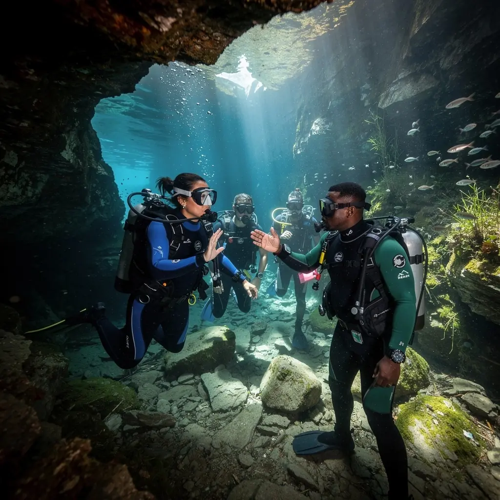 Детская группа на экскурсии по живописным тропам парка.