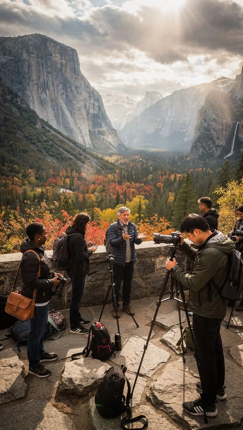 Группа туристов, занимающихся скалолазанием на крутых скалах, с энергией исследующих природу.